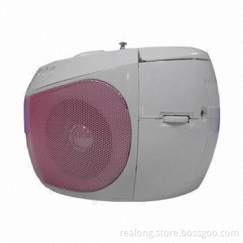 CD/MP3 Boombox with FM/AM Radio and Cassette Slot